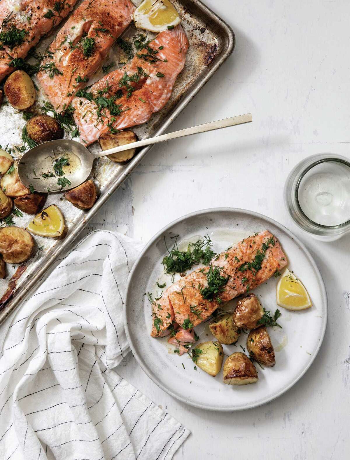 Weeknight Salmon is a recipe from "Magnolia Table: Volume 2" by Joanna Gaines.