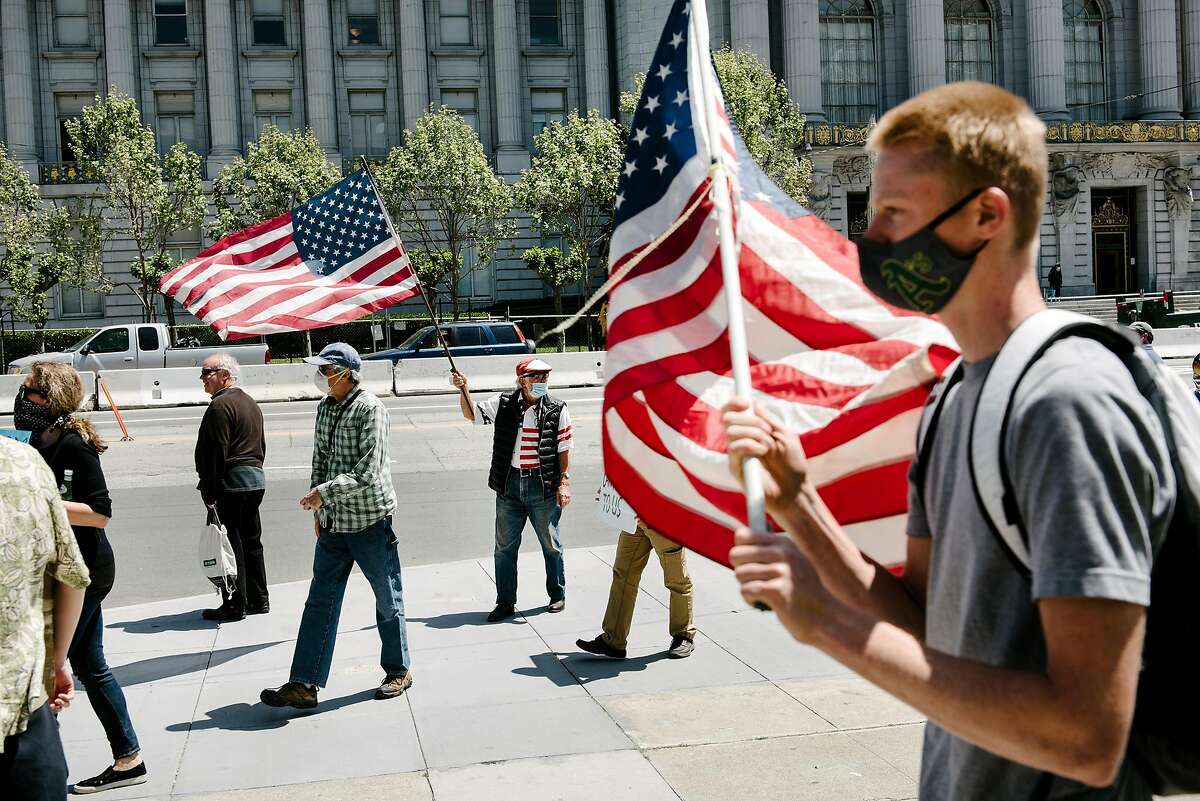 CHP Arrests Protesters In Sacramento Who Defy Shelter-in-place Order To ...