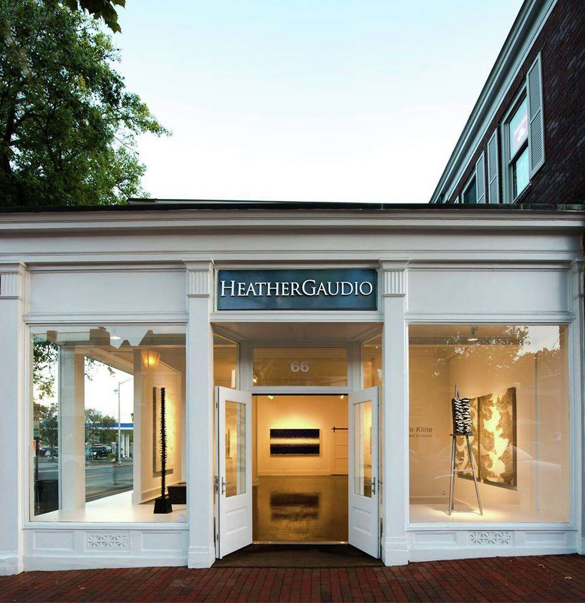 Heather Gaudio Fine Art, on Elm Street in New Canaan, has exhibits the should be viewed in person to be fully appreciated.
