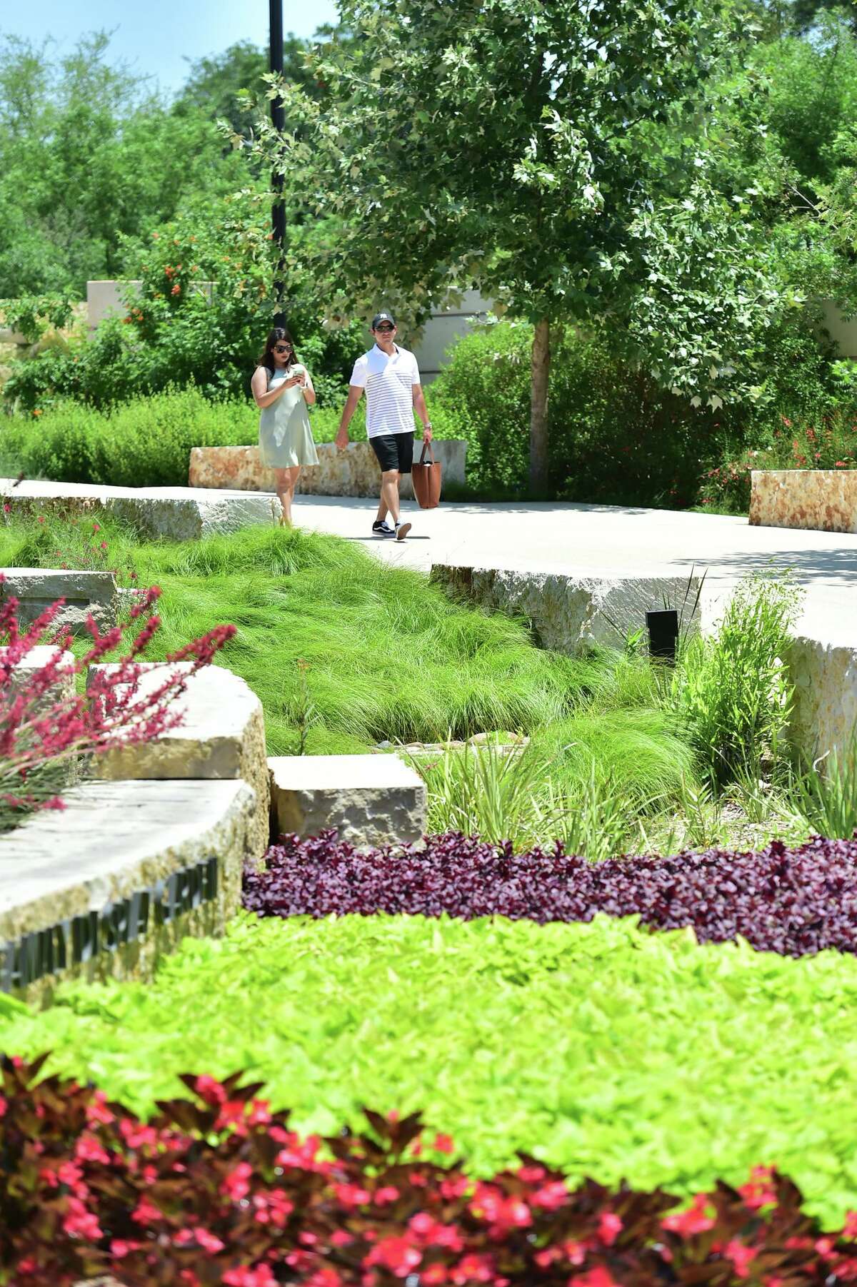 San Antonio Botanical Garden hilltop paths photo 1