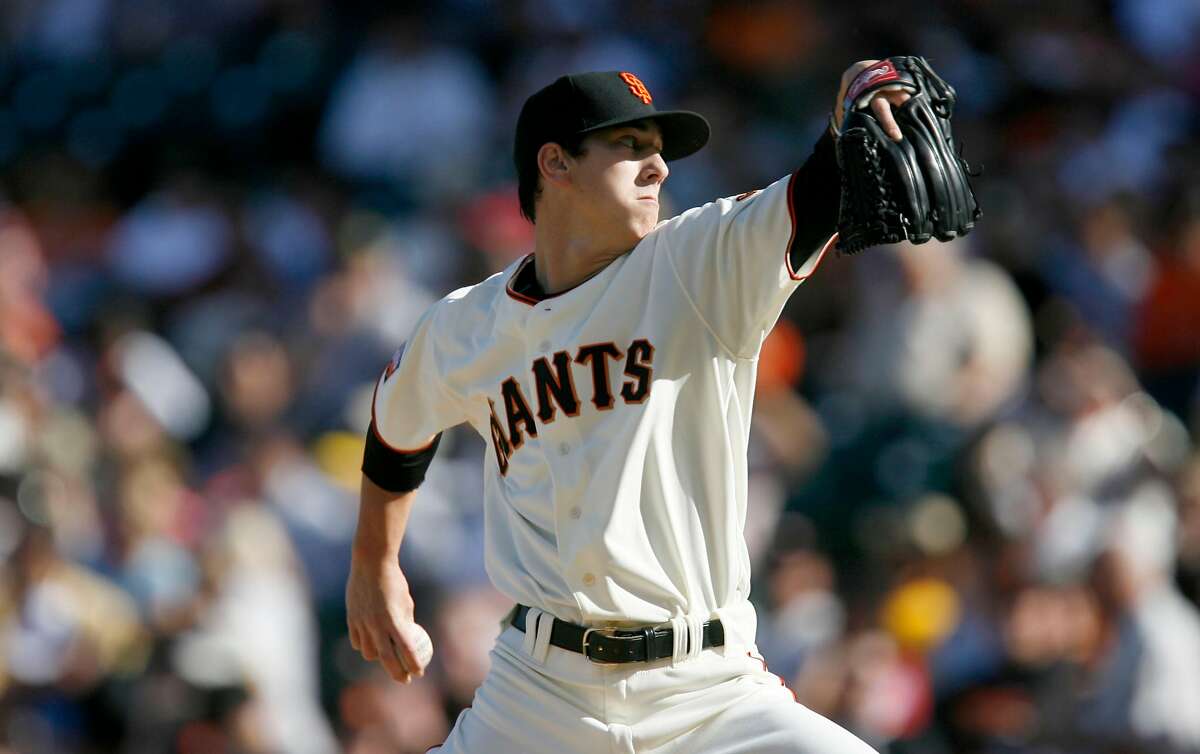 May 6, 2007: Giants' Tim Lincecum has his moments in major-league