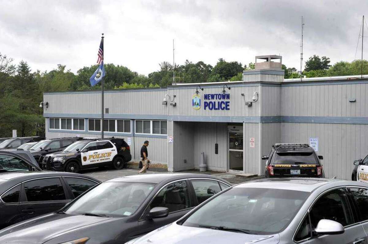 Police headquarters at 3 Main Street in Newtown, Conn.