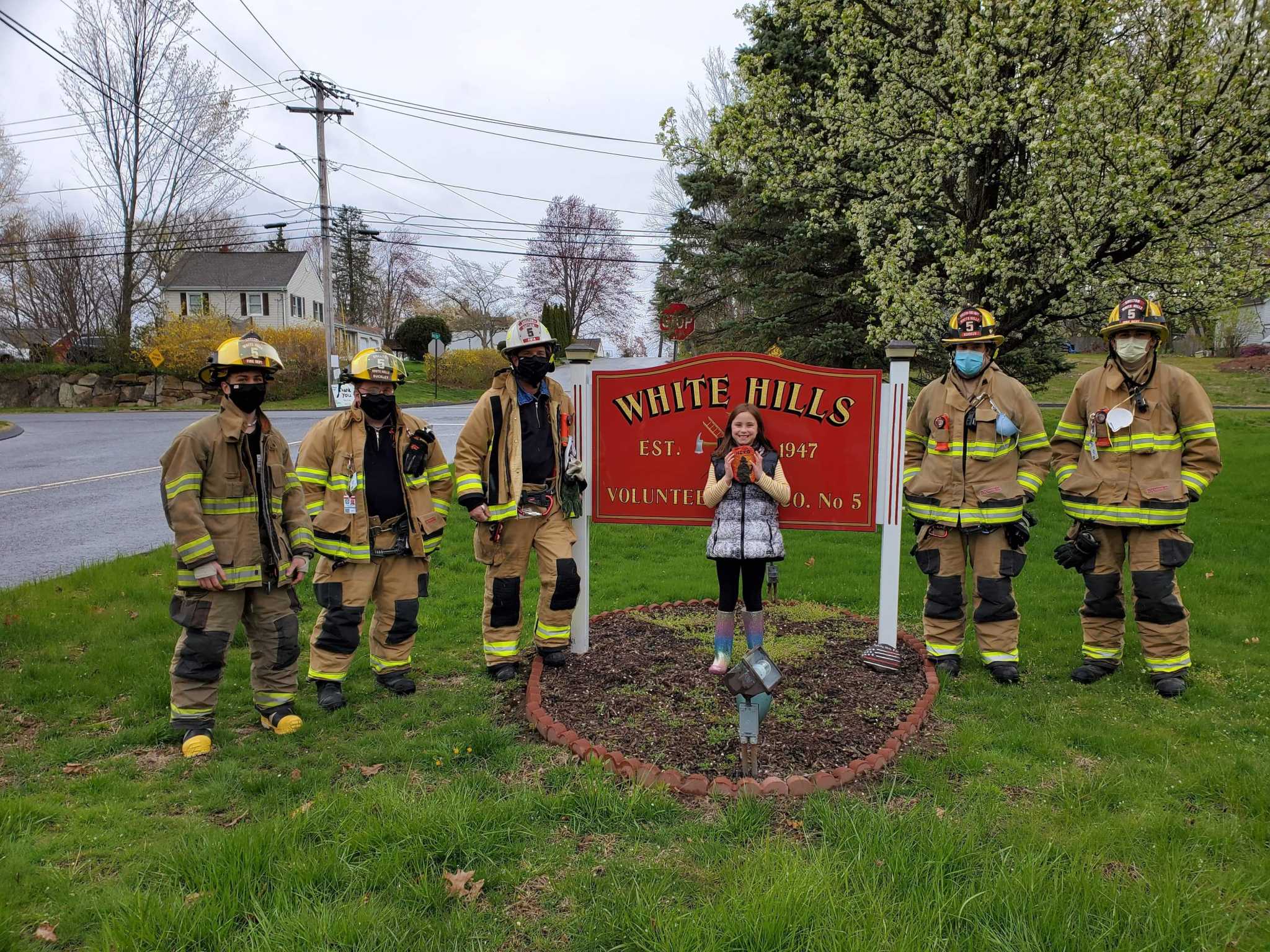 See how one family brightened Shelton firefighters’ spirits
