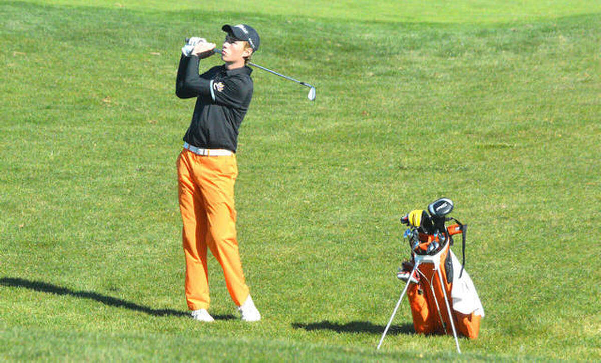 Justin Hemings was Edwardsville’s first individual state champion in boys golf when he captured the Class 3A title his senior season in 2015.