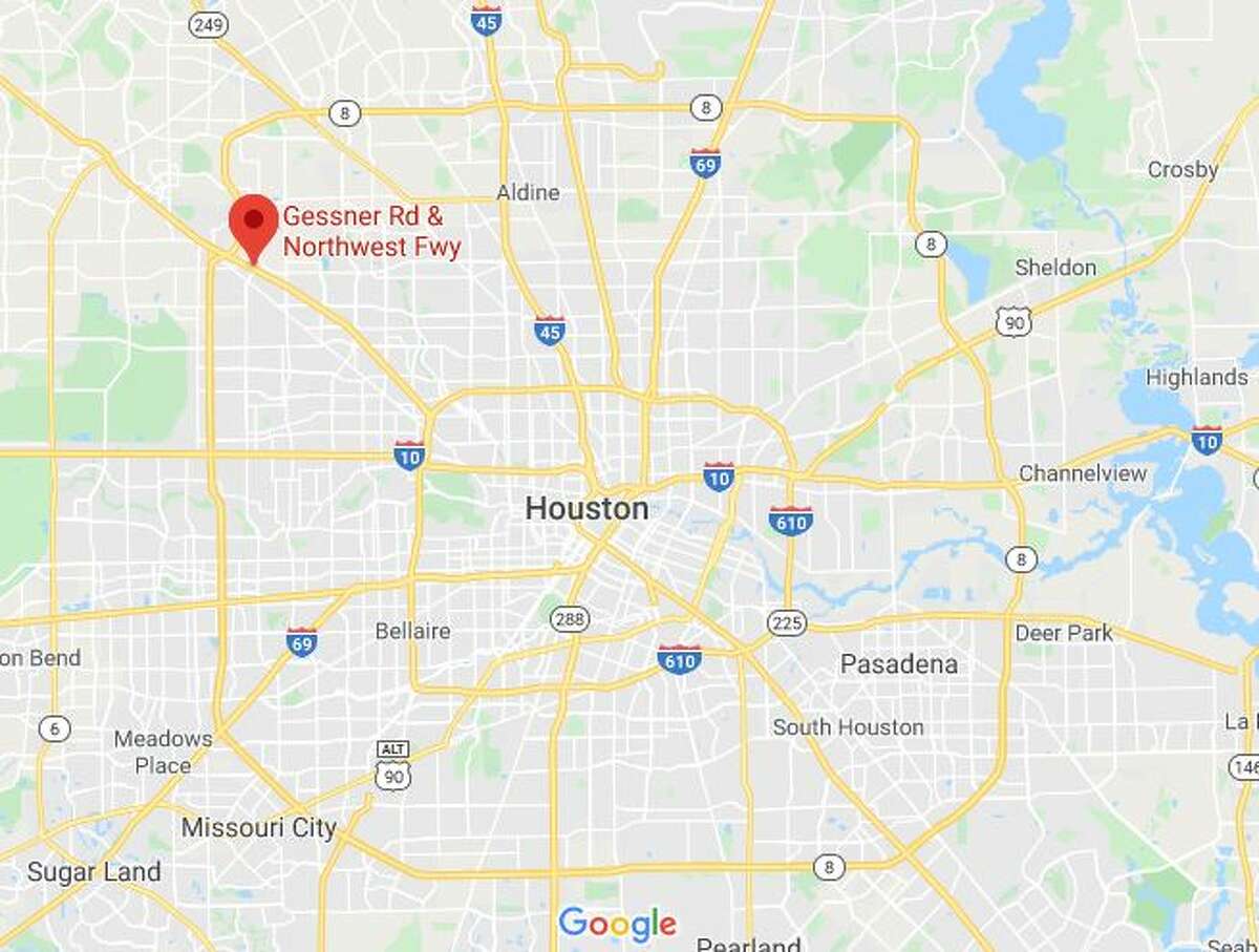 One person died in a wreck Sunday on the Northwest Freeway in Houston, police said.