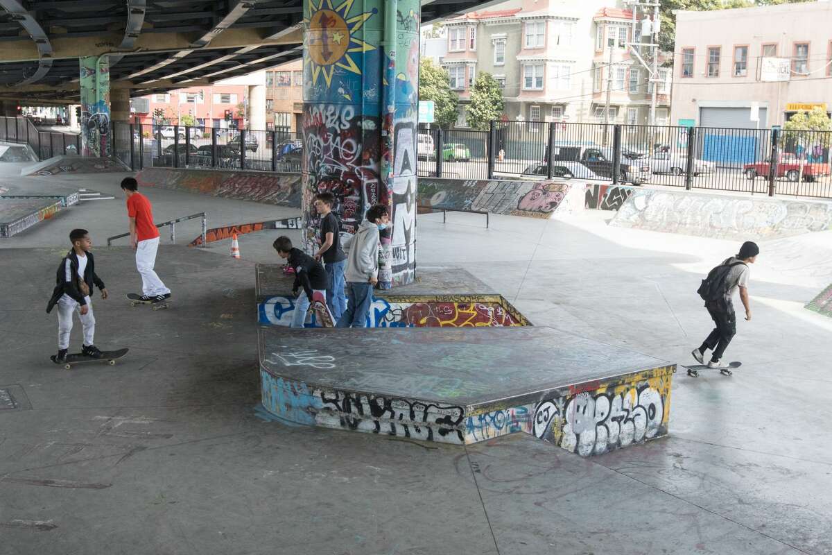 Skateparks Kids use a skatepark along Duboce Avenue in San Francisco.