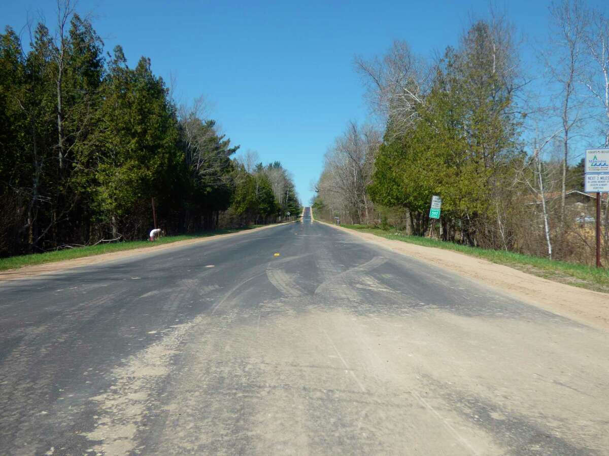 The Manistee County Road Commission began construction season with work on a stretch of Yates Road in Marilla Township last week. (Scott Fraley/News Advocate)