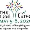 The Great Give is a 36-hour, community-driven fundraising event that kicks off May 5 at 8 a.m. and concludes May 6 at 8 p.m.