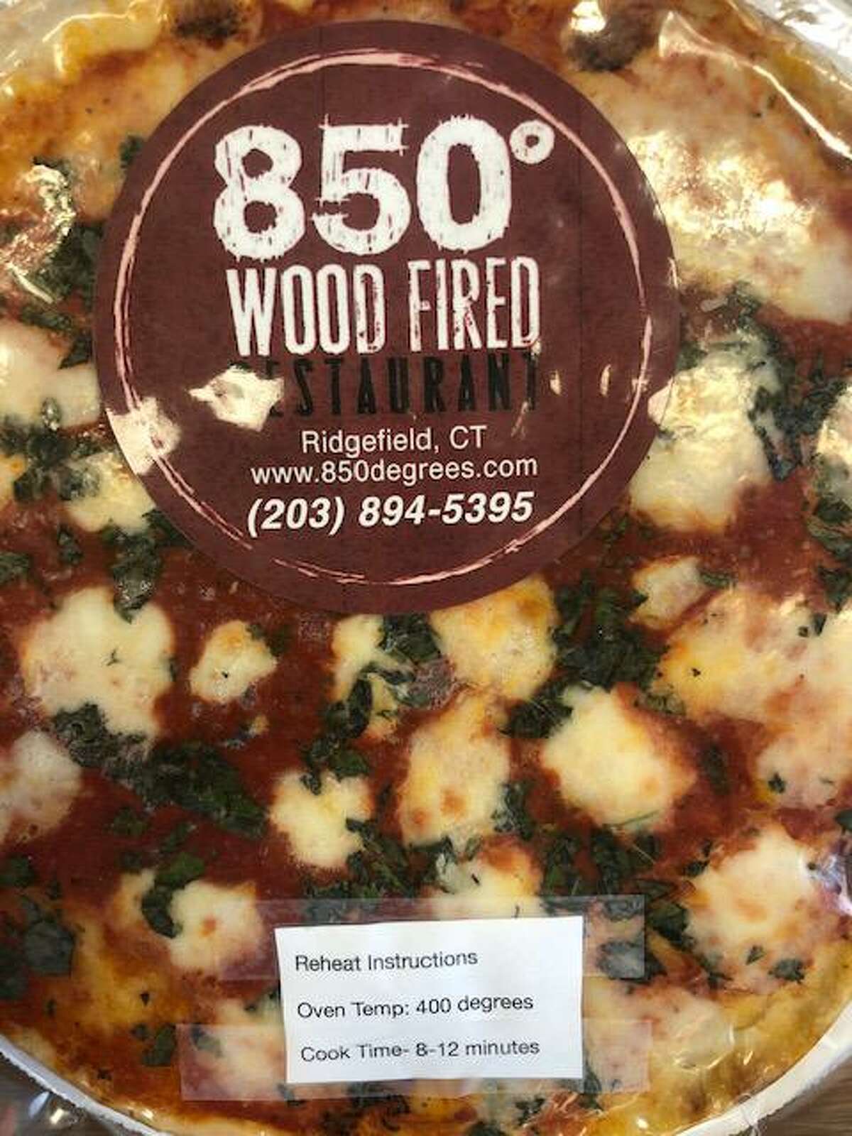850 Degrees Wood Fired Restaurant in Ridgefield debuted a frozen pizza line after the pandemic hit.