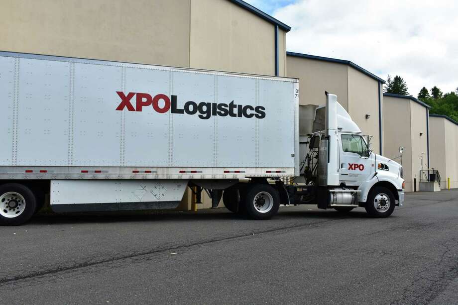 Several XPO Logistics employees said in an online forum Tuesday, May 12, 2020 that they were working in unsafe conditions without enough personal protective equipment or sufficient cleaning supplies. Photo: Alexander Soule / Hearst Connecticut Media / Stamford Advocate