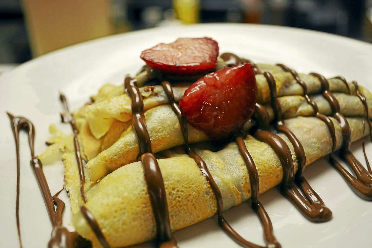 Perk on Main Middletown has created a takeout Mother’s Day for Sunday. Shown here is the restaurant’s Nutella crepe.