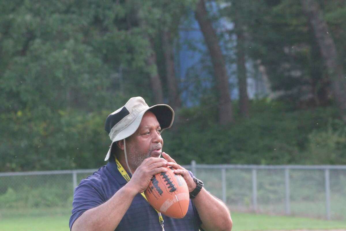 Bob Watkins is football and track coach at Baldwin. (Star photo/John Raffel)