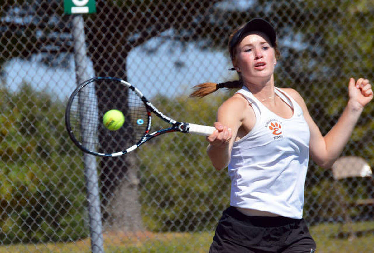 Callaghan Adams ended her prep career with a program-record 166 wins, including a program-record 13 singles wins at the state tournament.