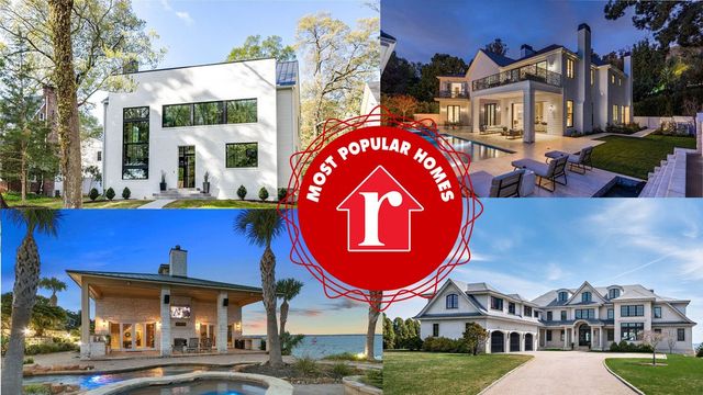 Texas Mansion With $1M Lazy River Floats to Top of This Week's Most Popular Homes