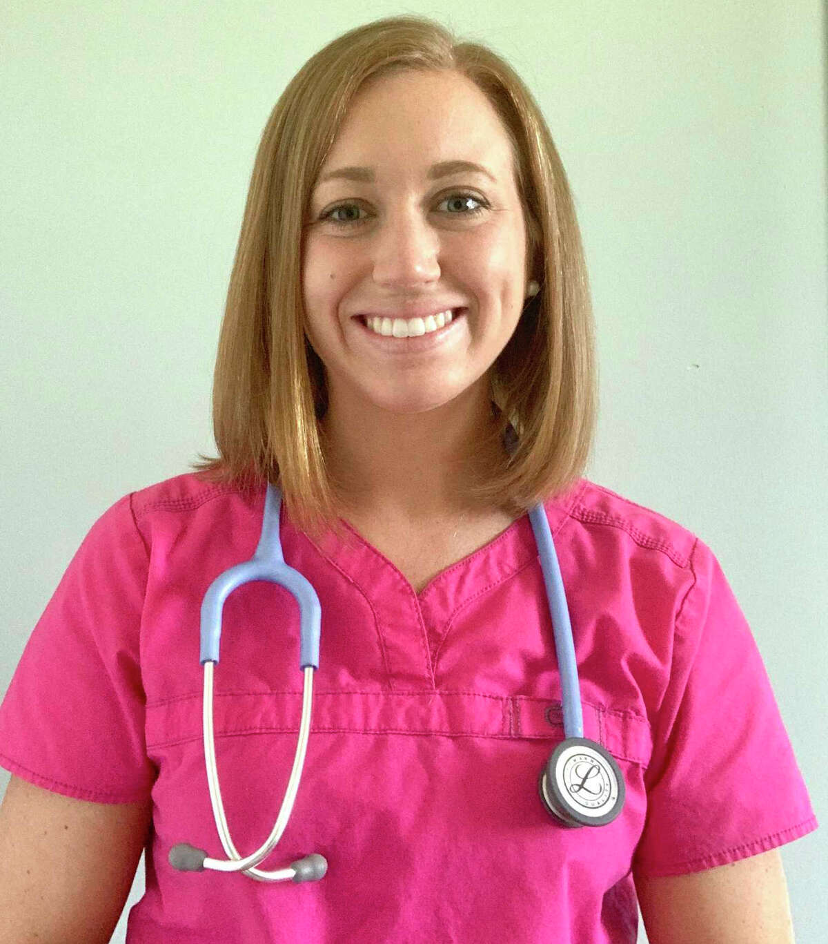 Registered nurse Rachel Prudhomme said she was shocked to learn she was nominated for "Heroes Unmasked." "While I think my job is important, I wouldn't consider myself a hero by any means. I am simply doing the best that I can in the job that I have," she said. (Courtesy photo)
