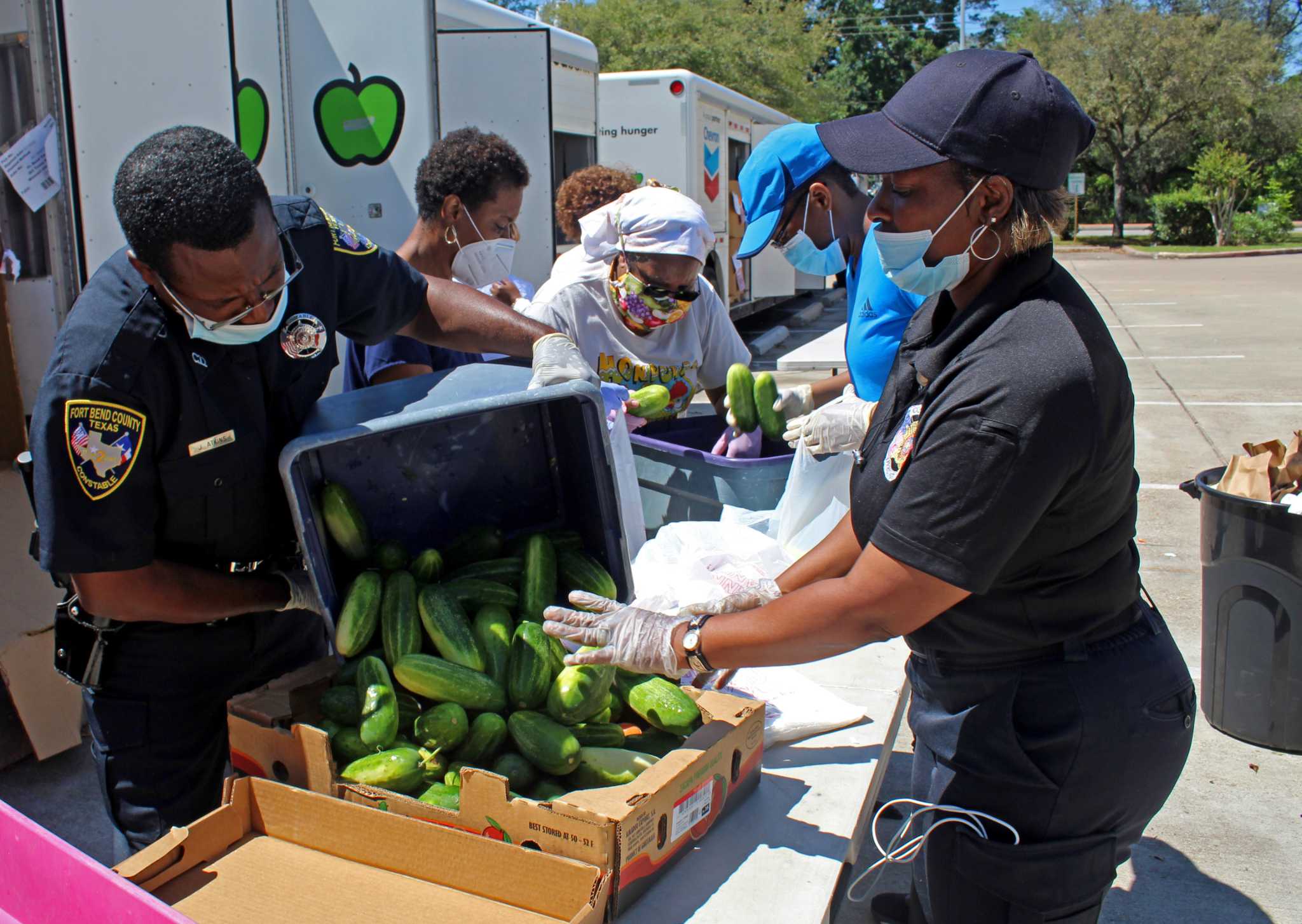 Fort Bend County Precinct 2 Constable Deputies, Houston Food Bank 