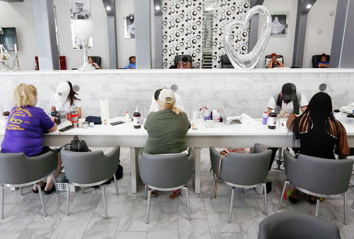 Cautious, enthusiastic return as nail salons and reopen