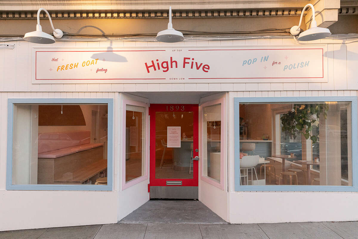 High Five Nails in San Francisco's NoPa is a neighborhood favorite.