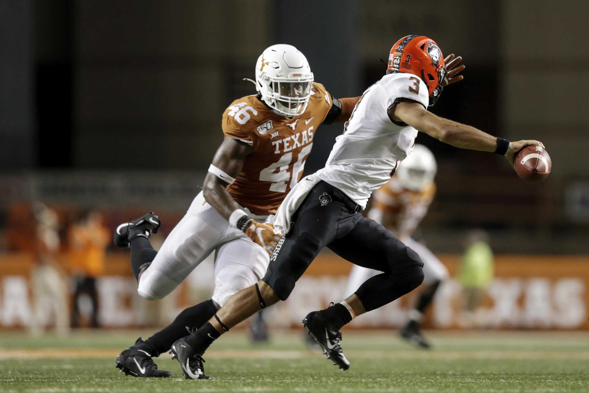 Texas Football on X: New Look: Joseph Ossai 