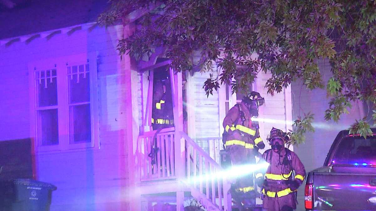 San Antonio Fire Department is looking into arson as the cause of a fire at an East Side duplex Sunday night.