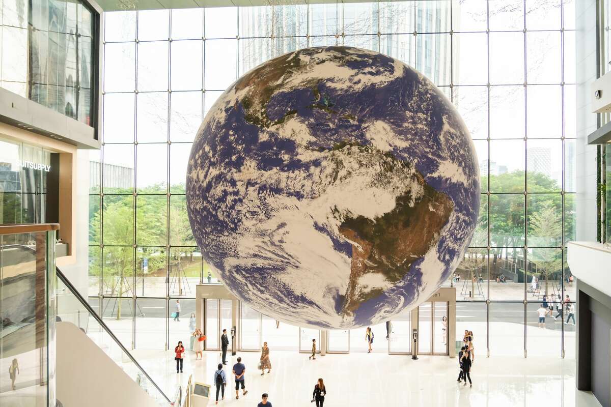 "Gaia – Earth by Luke Jerram," will debut on May 15, when the museum reopens at 25 percent capacity level and under new safety guidelines.