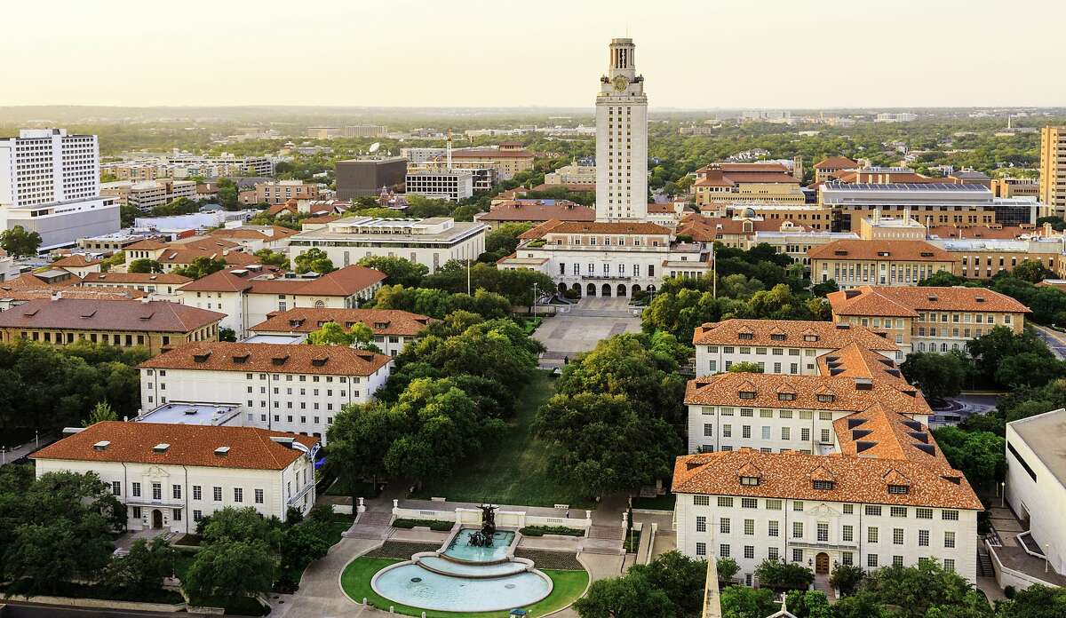 University of Texas (UT) Austin campus at sunset