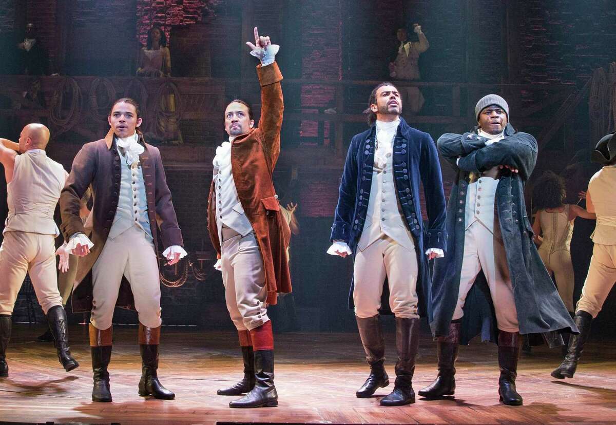 Blockbuster Broadway musical 'Hamilton' starring LinManuel Miranda