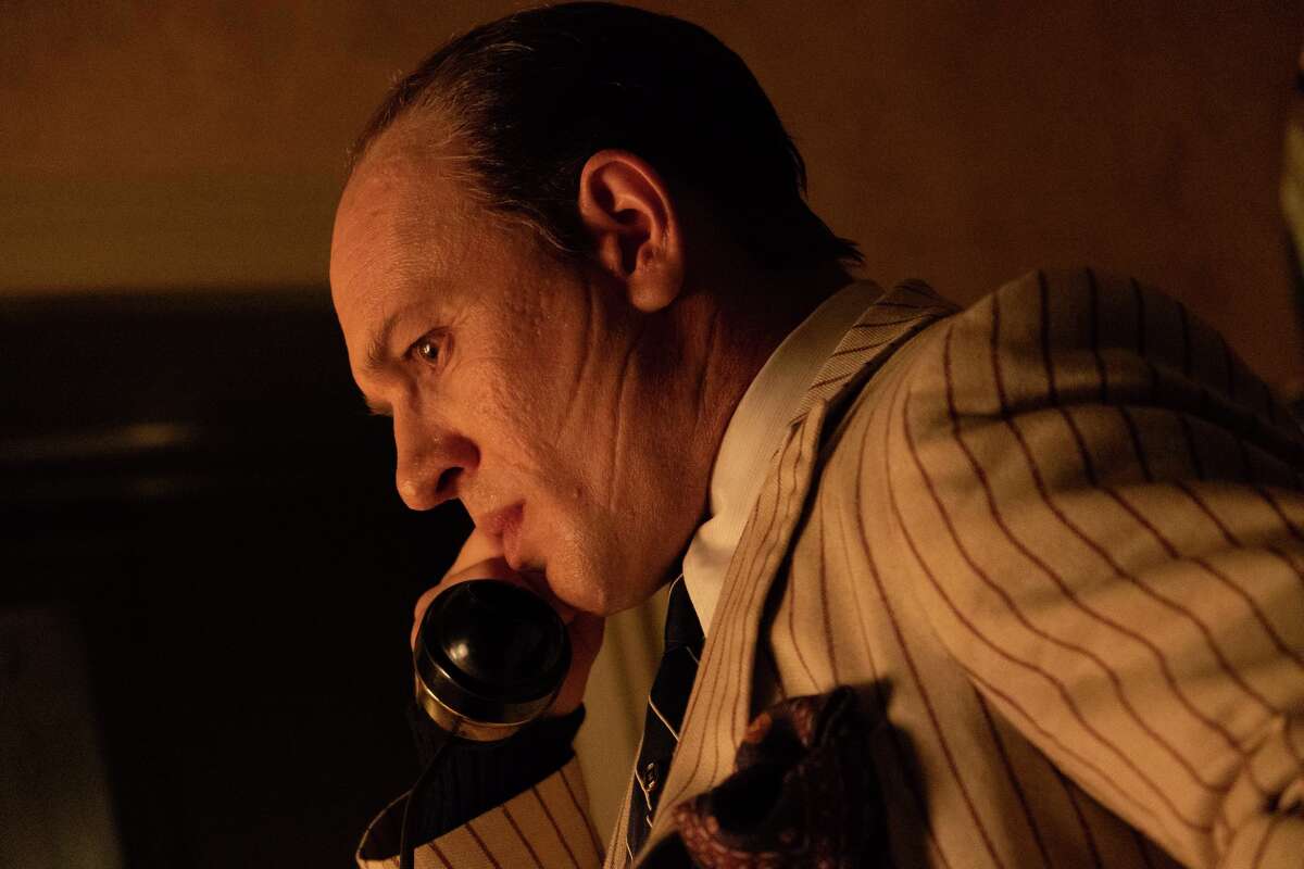 Tom Hardy plays Al Capone in the last years of his life on “Capone.”