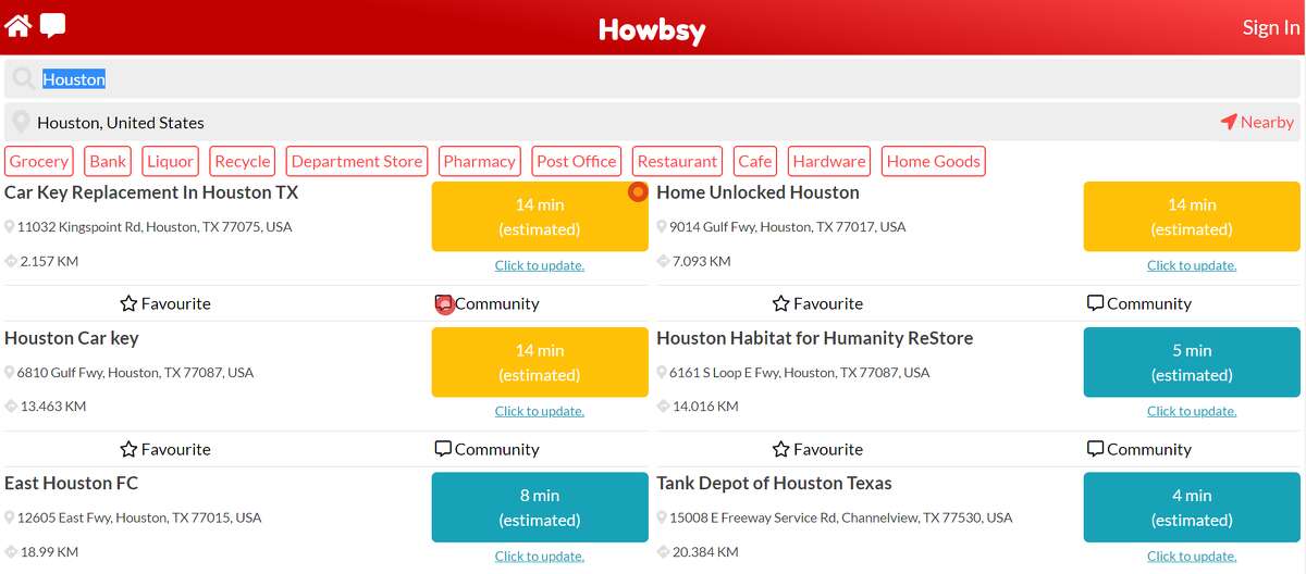 Together with her co-founder Pan Khantidhara, Woods created the Howbsy.com website designed to show store wait times during COVID-19. Howbsy.com includes grocery stores, banks, liquor stores, pharmacies, and more. The website serves the Houston and Portland regions with plans to expand to more cities soon, said Wood.