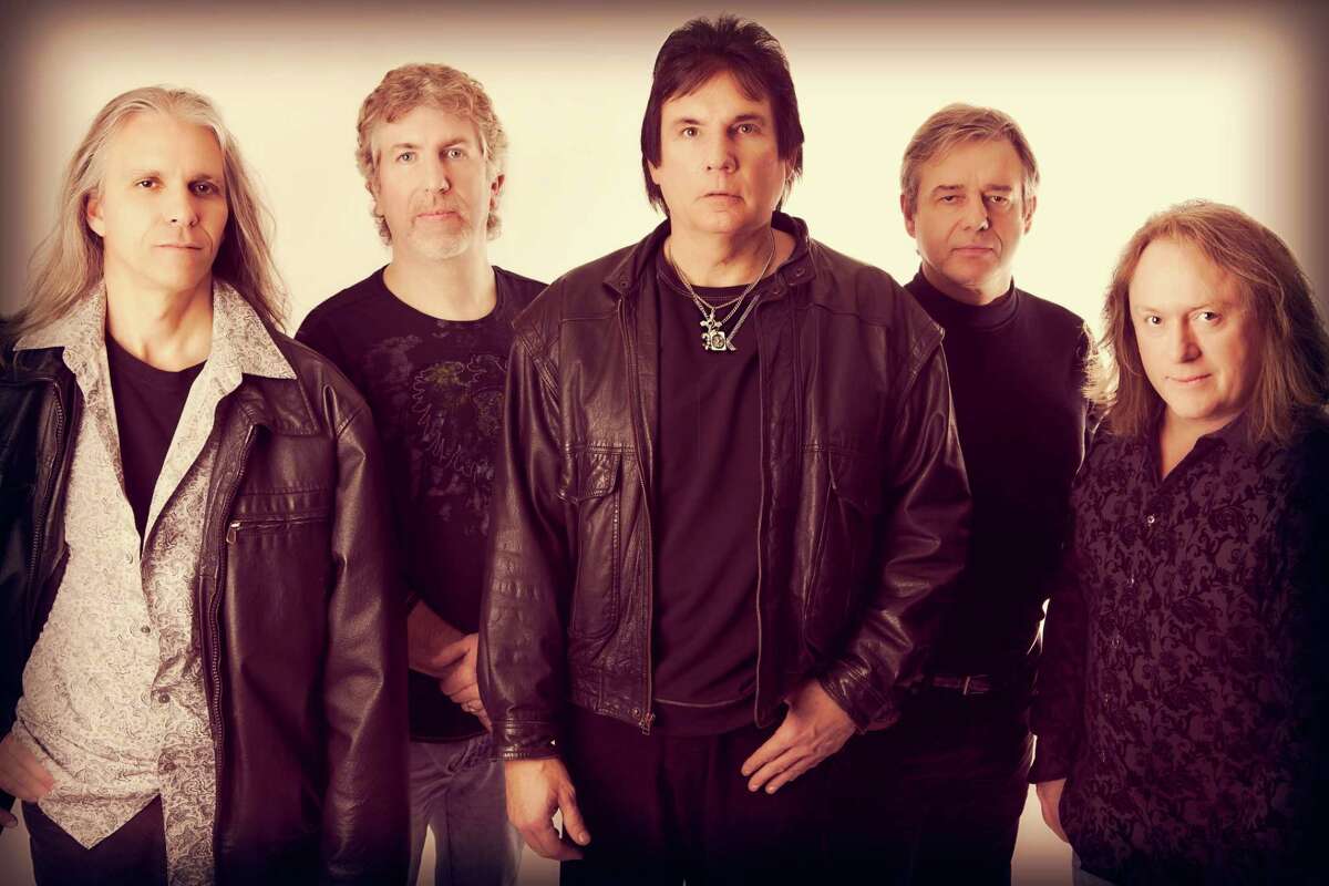 From left, Vinyl Revolution members Gary Fox Jr., Brian Camilleri, Wint Fenderson, John Mcllhoney and Jamie Sherwood, who are giving a concert on Facebook Live May 16.