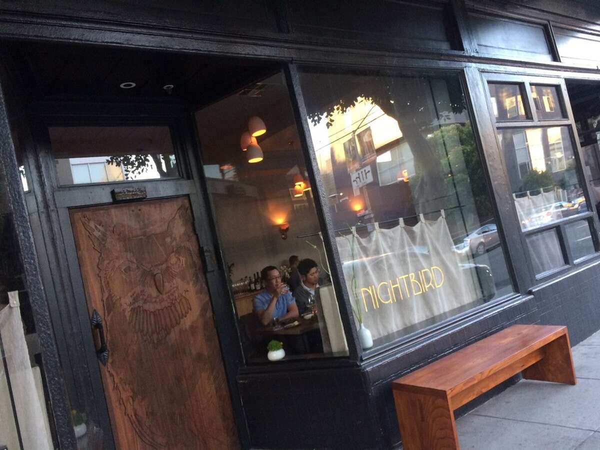 A file photo of the exterior of Nightbird, chef-owner Kim Alter's restaurant in San Francisco. Alter weighed in on the state's new guidelines and what that means for her and her restaurant.