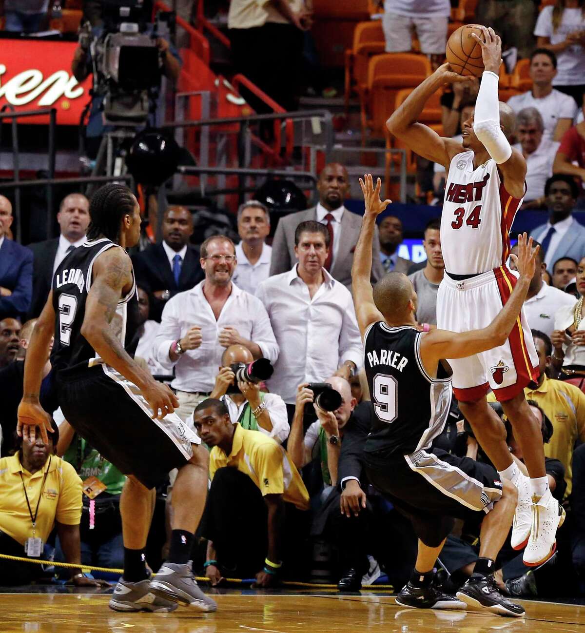 Top 10 Spurs Moments: No. 3 - The Ray Allen Shot