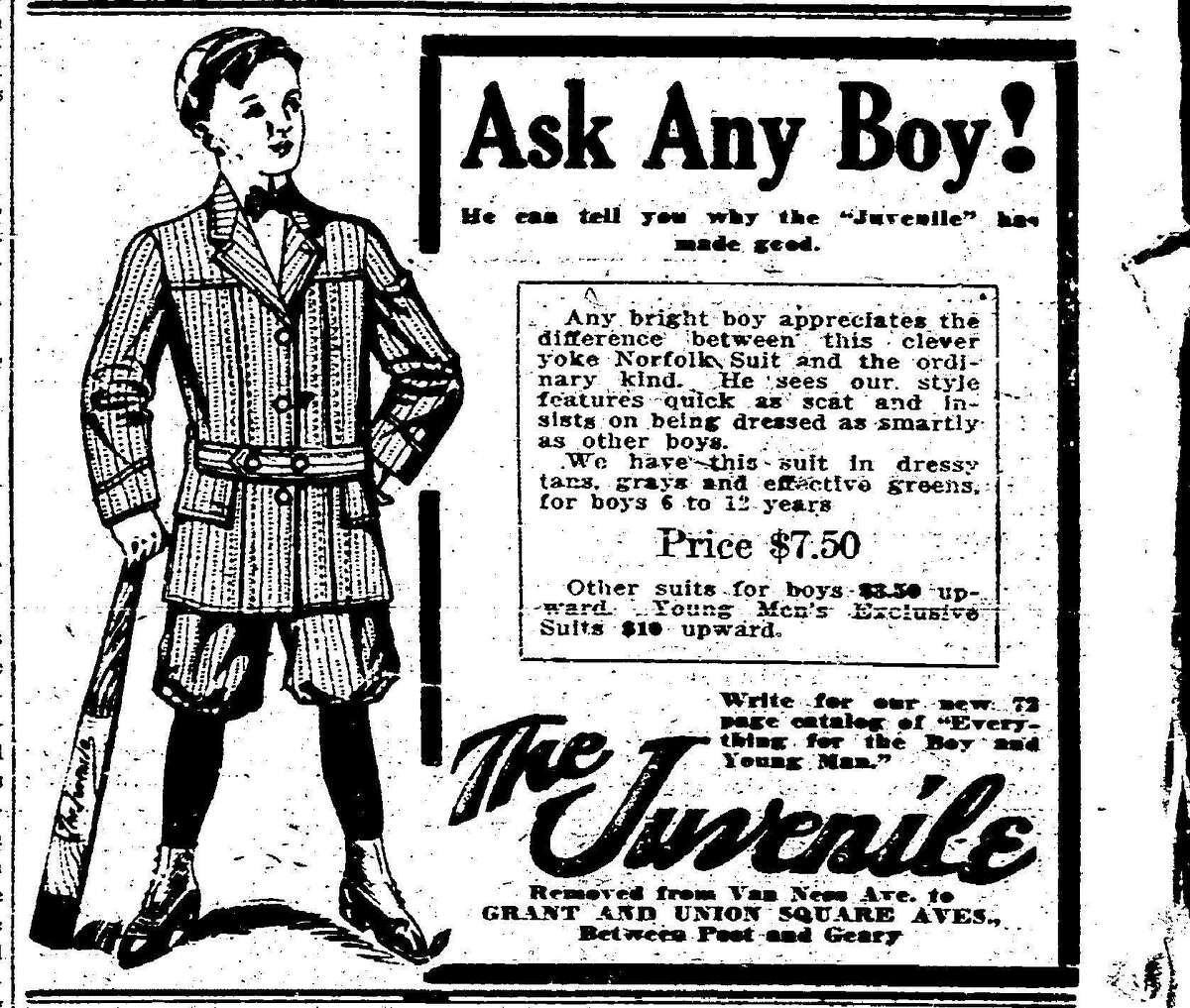 Display ads from the 1900s