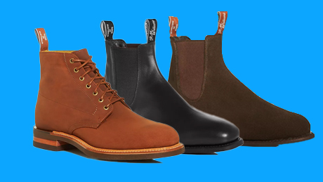 sale on high-end R. M. Williams boots