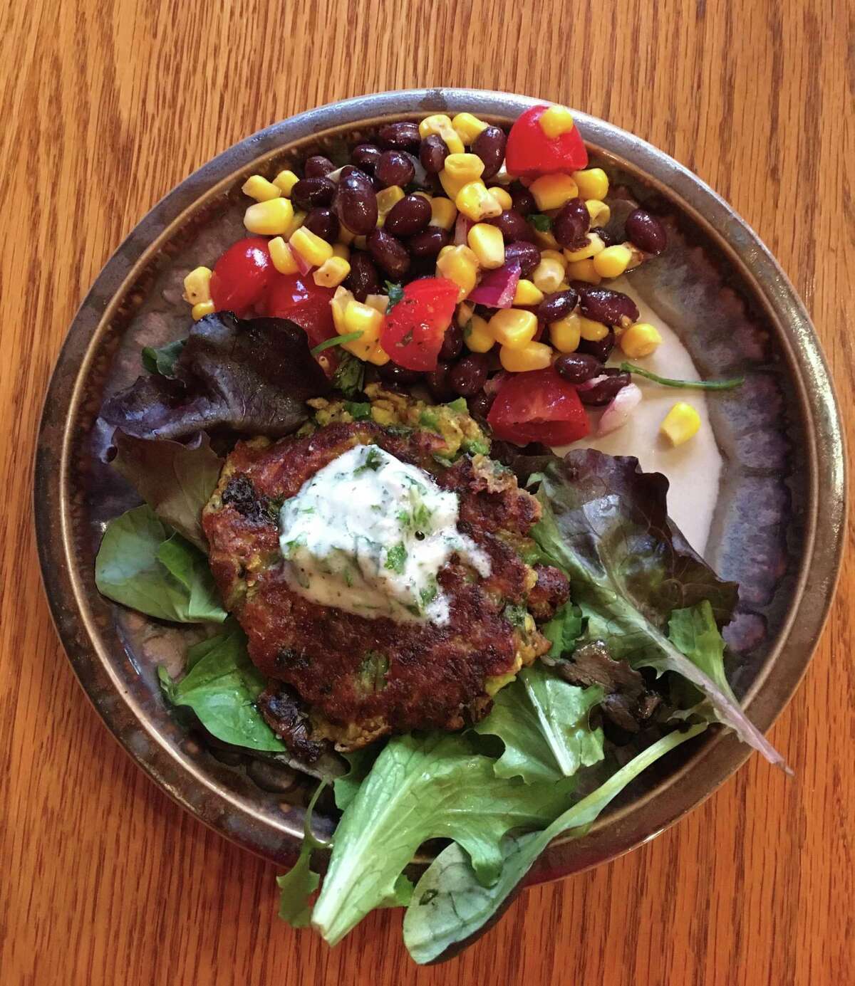 Wilton Library’s Makerspace Manager Susan Lauricella made zucchini fritters with cilantro-lime sauce and black bean and corn salsa dish for The Cookbook Connection. The Zoom group admired the presentation; her family devoured the creation. The fritter recipe came from the e-cookbook, The Best Mexican Recipes: Kitchen-Tested Recipes Put the Real Flavors of Mexico Within Reach by America’s Test Kitchen from the Overdrive (Libby) collection.