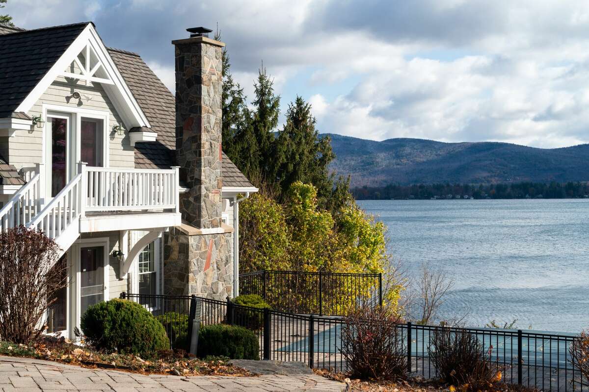 1016 Colony Cove Road, Lake George. Estate for sale in Lake George. The property has six year-round houses, more than 200 feet of lake frontage and dock space for eight boats. https://realestate.timesunion.com/listings/1016-Colony-Cove-Rd-Lake-George-NY-12845-MLS-201935678/34953943