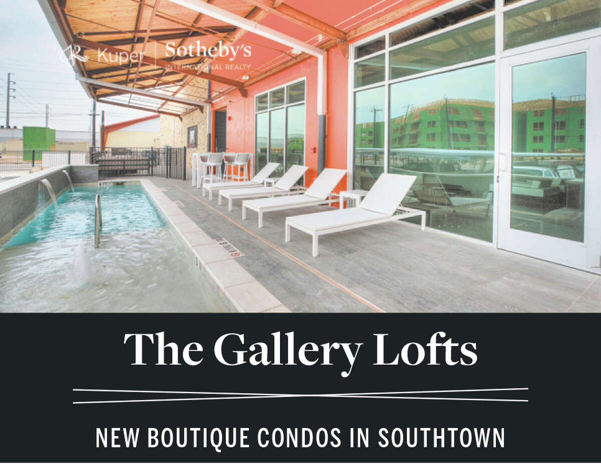 RANGING FROM 1,089 - 1,486 SF | 1 & 2 BEDROOMS COVERED PARKING | POOL | OUTDOOR KITCHEN | DOG RUN FROM THE $340S TO THE $400S MODEL IS READY TO TOUR! The Gallery Lofts is a boutique condominium community of 27 lofts located in the trendy San Antonio neighborhood of Southtown. Blocks from some of the city’s best parks, galleries, restaurants, and boutiques. Convenient highway access ensures you’re never far from all that San Antonio has to offer. 210 W PEDEN ALLEY | SAN ANTONIO, TX 78209 SEE MORE AT GALLERYLOFTSSA.COM EXCLUSIVELY MARKETED BY SHAIL PATEL 210.454.2904 | shail.patel@sothebysrealty.com