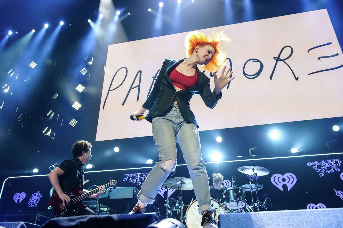 Hayley Williams of Paramore performs in Washington, D.C., in December 2013. The singer, who released her solo album, "Petals for Armor," this month, said, "I was very overwhelmed by both options" when deciding whether to debut it.