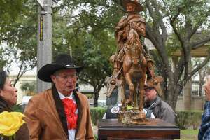 Laredoans honor legacy of founder at San Agustin Plaza