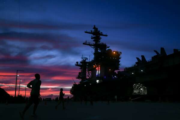 5 Sailors Aboard Roosevelt Carrier Retest Positive For Coronavirus A 2nd Time Sfchronicle Com