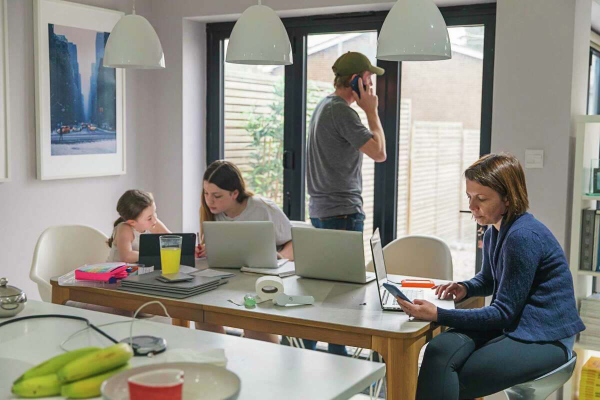 In a home with two adults, several school-age children and, as has become commonplace, a boomerang adult child or two all living under one roof, finding someplace private to work has become important.