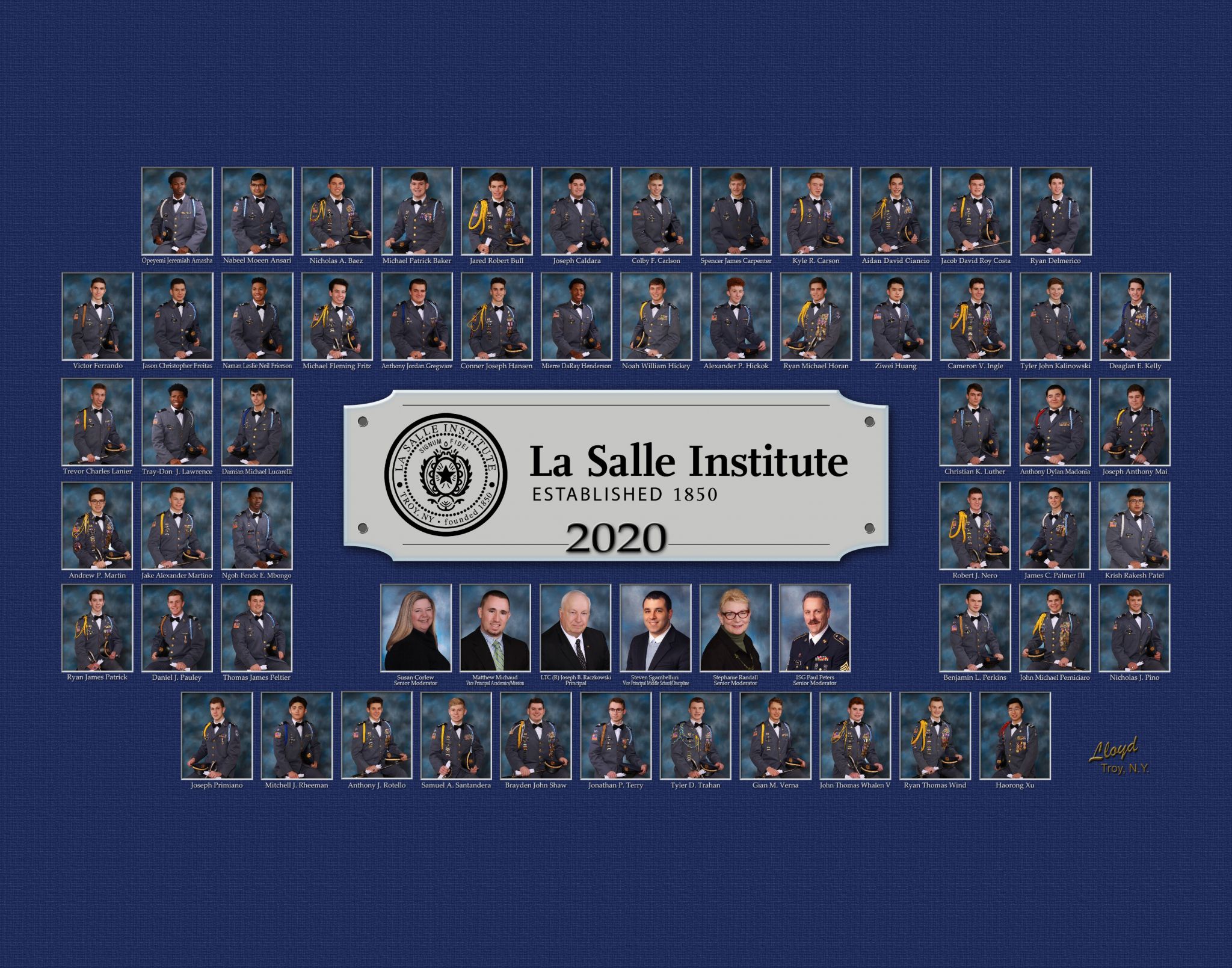 With social distancing, La Salle Institute gathers for recognition