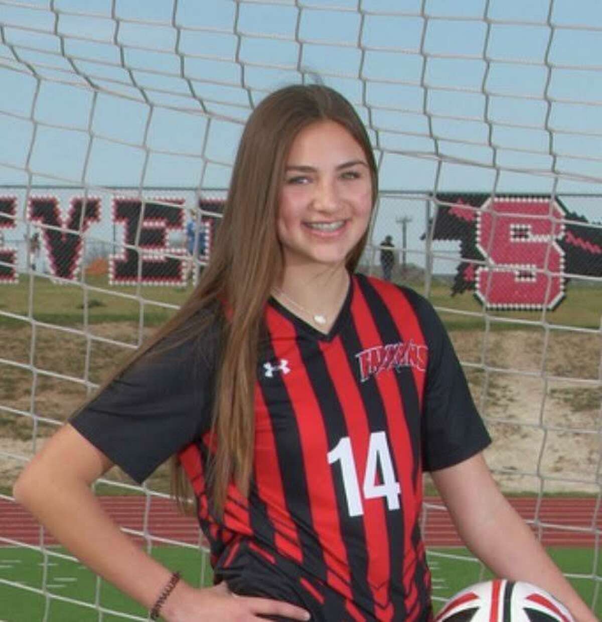 Steven freshman Gabrielle Ceballos was selected as the Express-News girls soccer Newcomer of the Year for 2020.