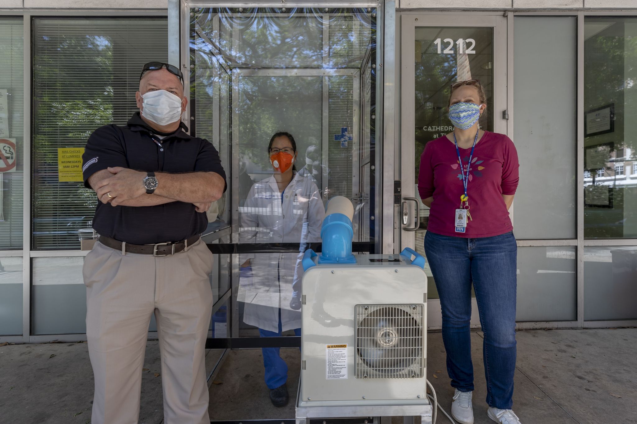 Healthcare For The Homeless Launches Shelter Based Covid 19 Testing Cubicle With A Generous Donation