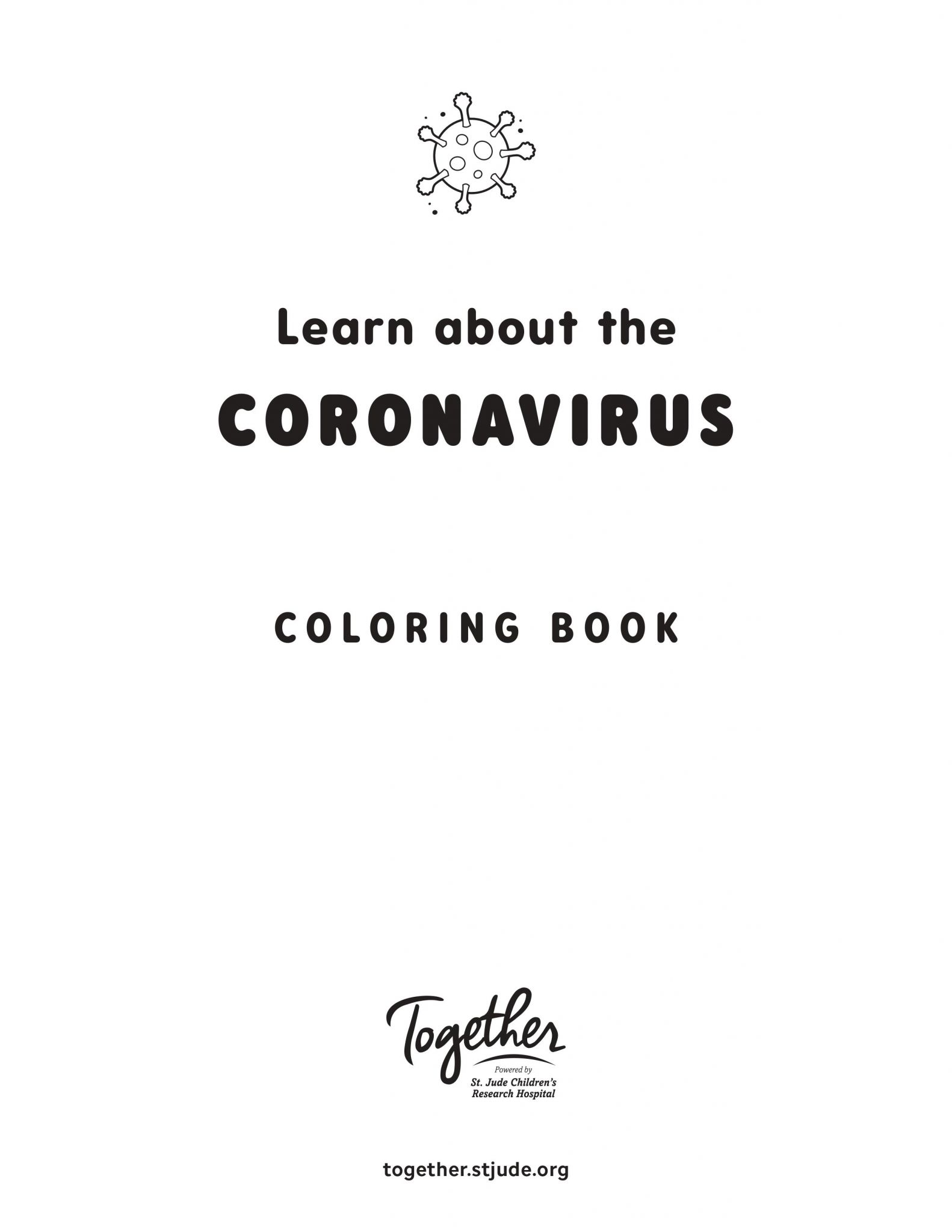 St. Jude creates "Learn About Coronavirus" coloring book for children