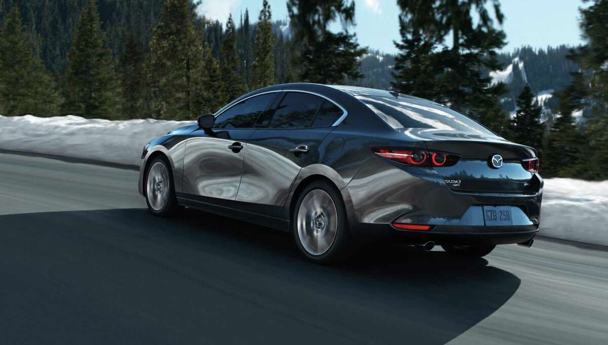 As part of a 2019 redesign, the Mazda3 became available with all-wheel drive. While the Mazda3 lacks sufficient road clearance - just 5.5 inches - to run in the dirt, the AWD option improves its all-weather capability compared with front-wheel-drive versions.
