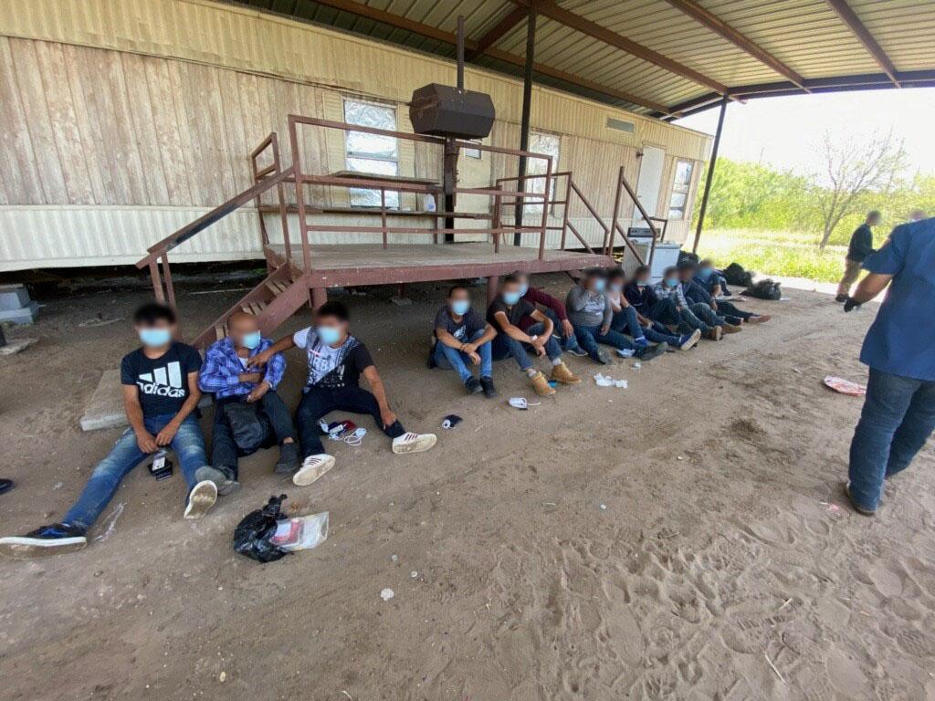 Thirteen arrested after stash house discovered in Zapata County