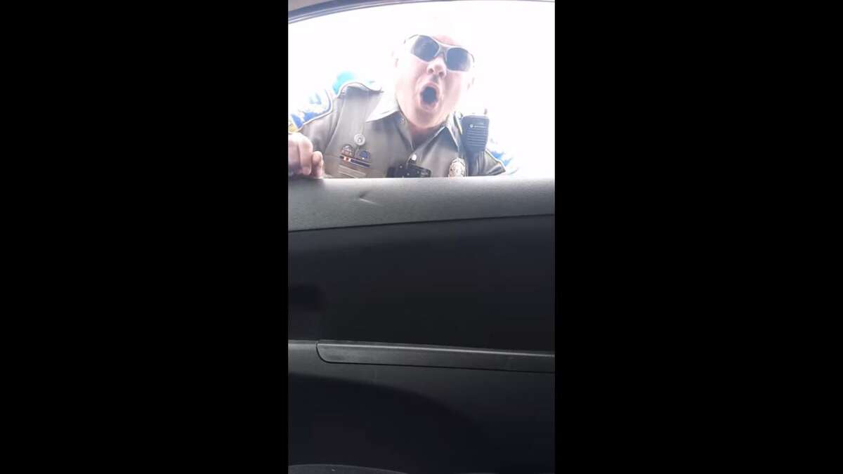 Ct Trooper Barred From Public Interaction After Profanity Filled Traffic Stop Ct Trooper Barred From Public Interaction After Profanity Filled Traffic Stop