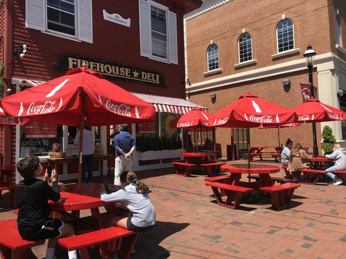 Firehouse Deli, in Fairfield, is seeing steady business as the state enacts phase 1 of reopening the economy on May 20, 2020.