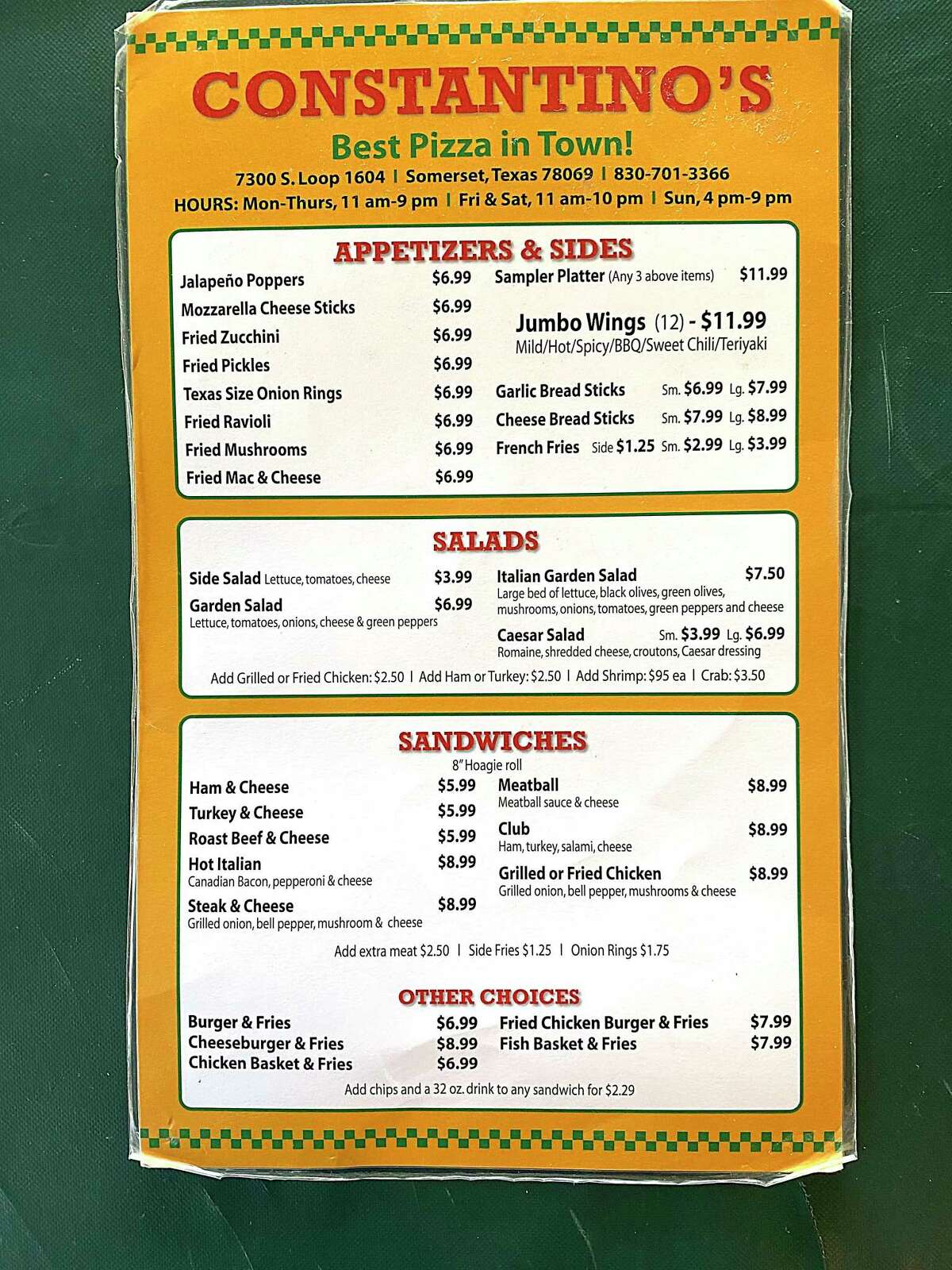 52 Weeks of Pizza Constantino's Pizza restaurant in Somerset pumps up